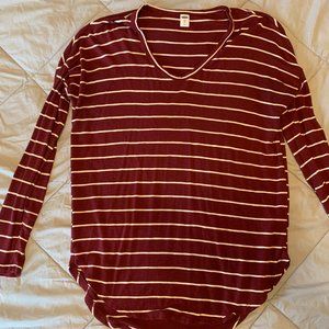 Striped Long Sleeve Tee